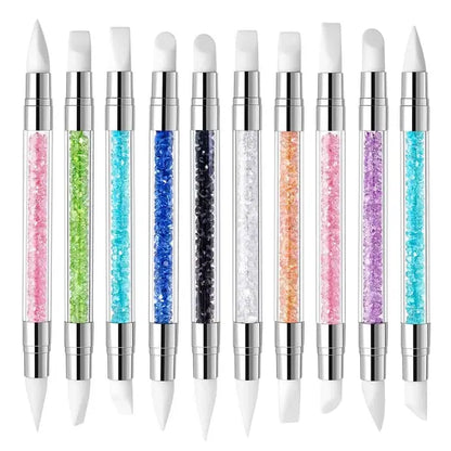 Nail Art Sculpture Pen Acrylic Dual Tipped Brushes