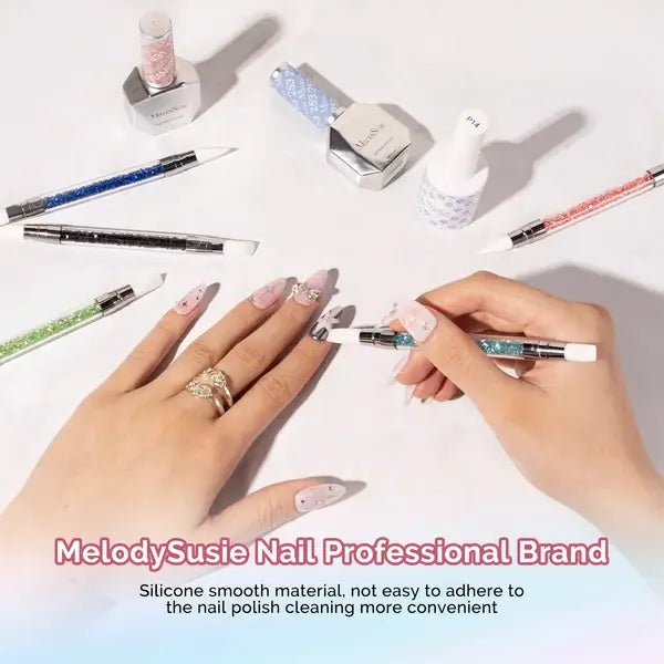 Nail Art Sculpture Pen Acrylic Dual Tipped Brushes