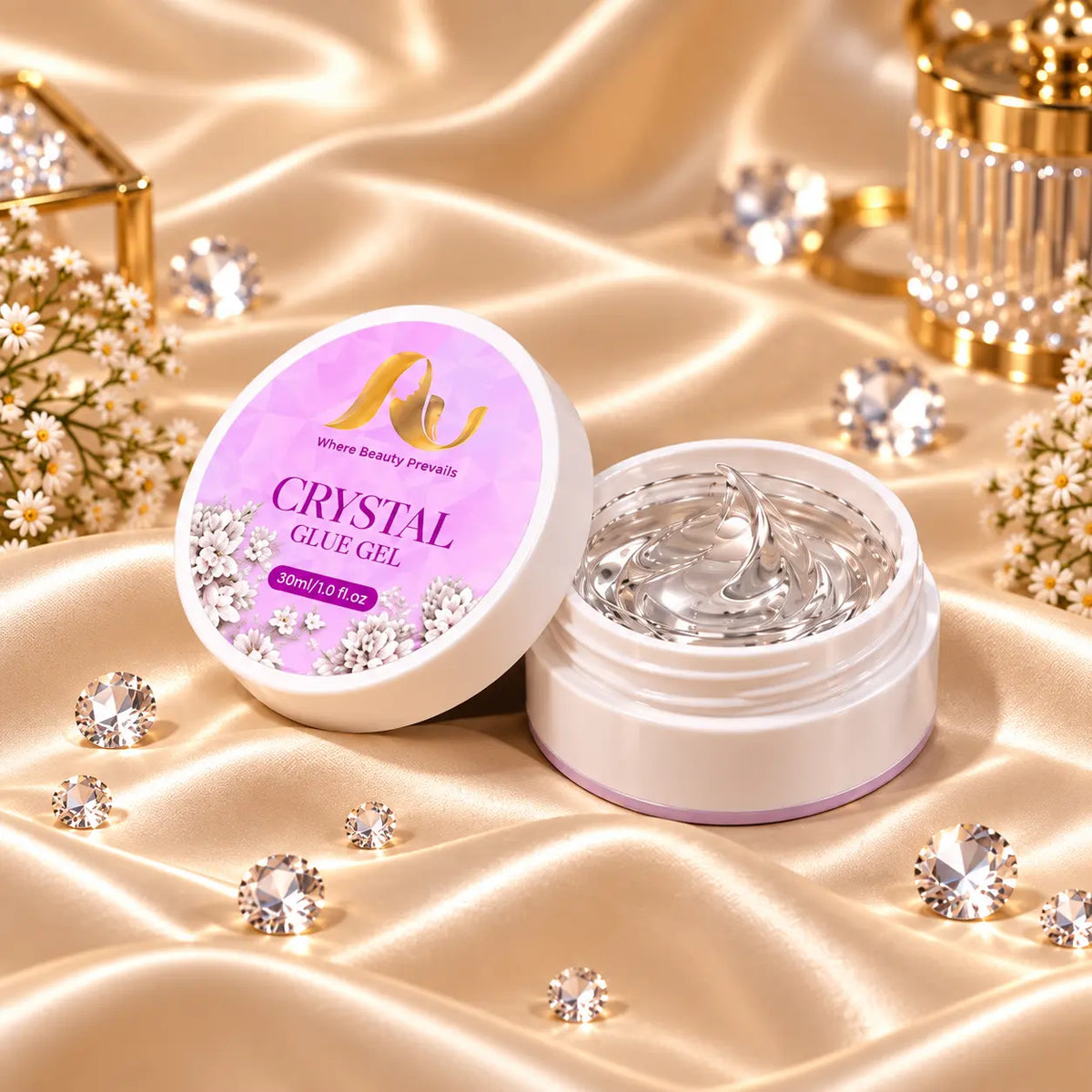 AU PRO Crystal Glue Gel Kit 3-in-1