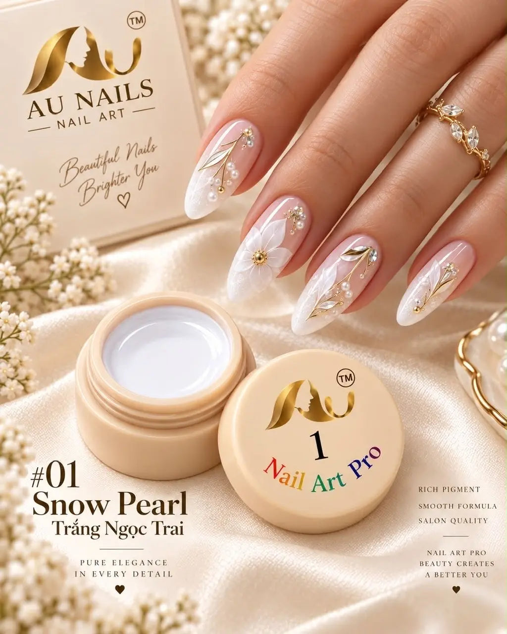 AU Nail Art Pro Professional Design Gel – 
