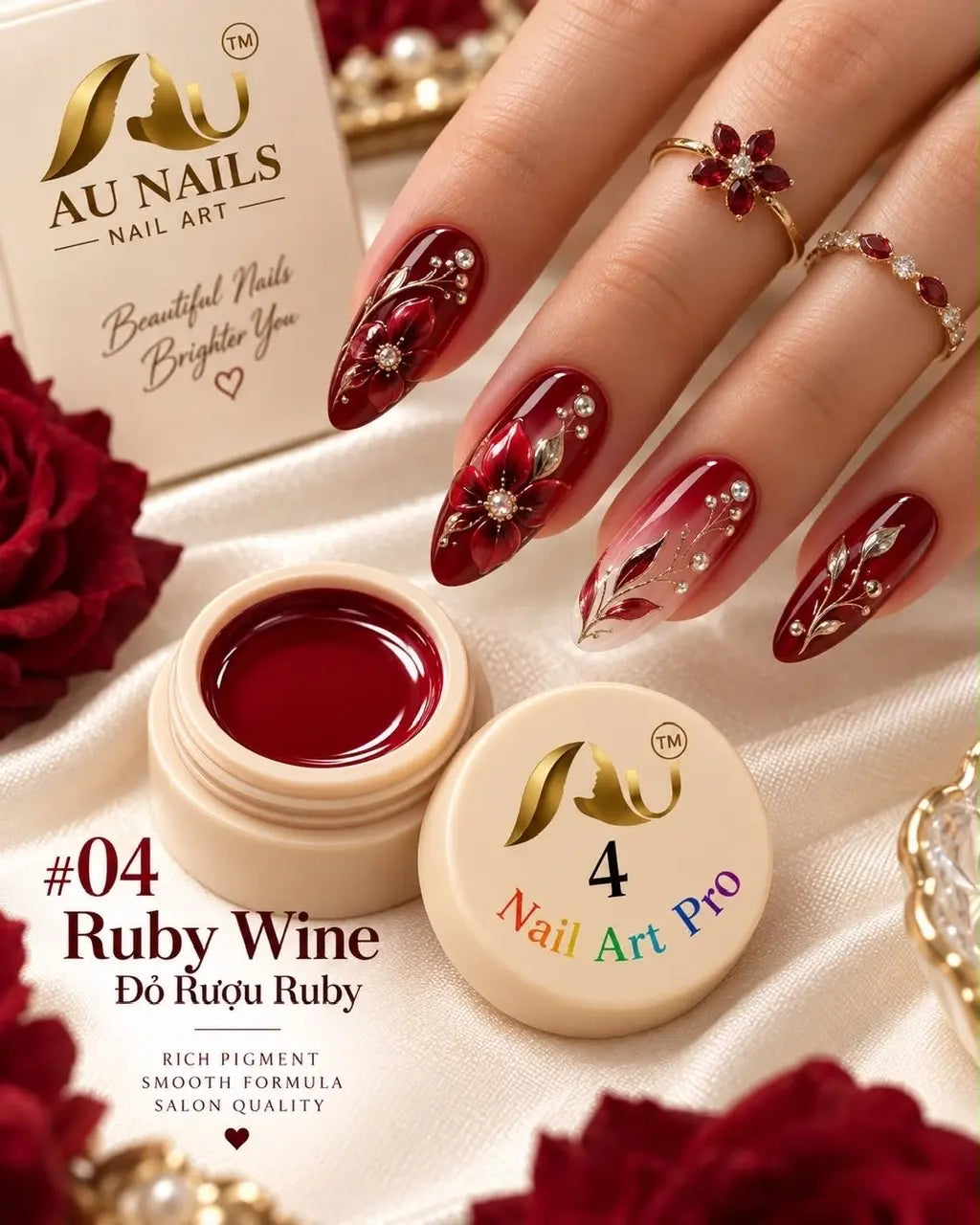 AU Nail Art Pro Professional Design Gel – 