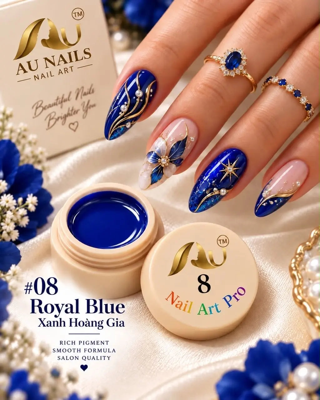 AU Nail Art Pro Professional Design Gel – 