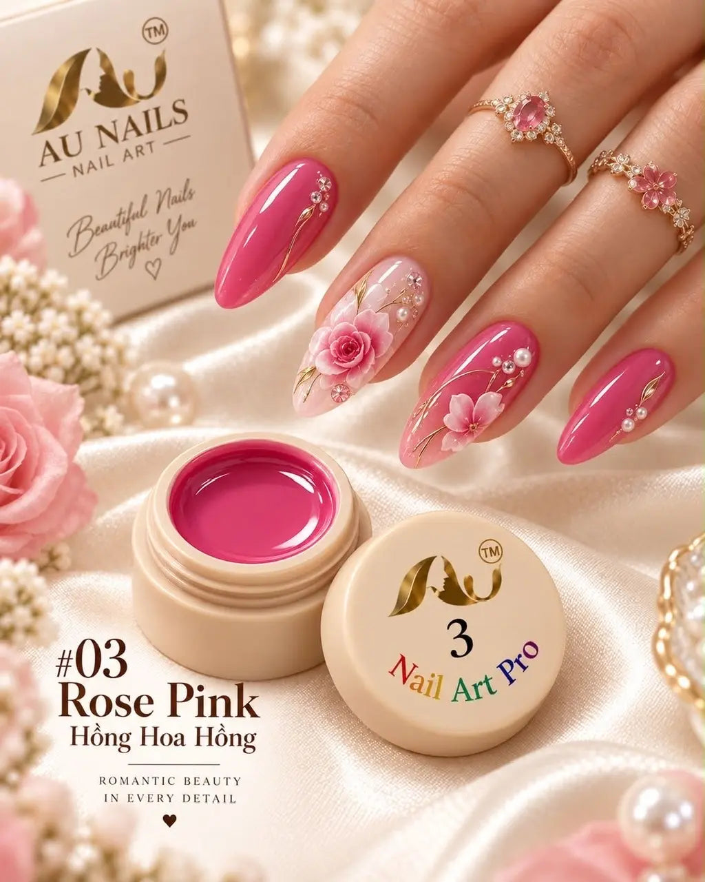AU Nail Art Pro Professional Design Gel – 