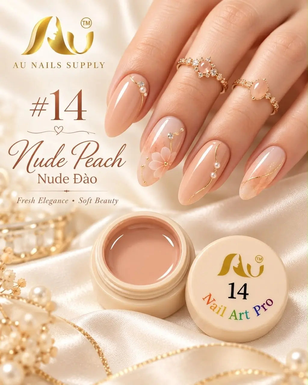 AU Nail Art Pro Professional Design Gel – 