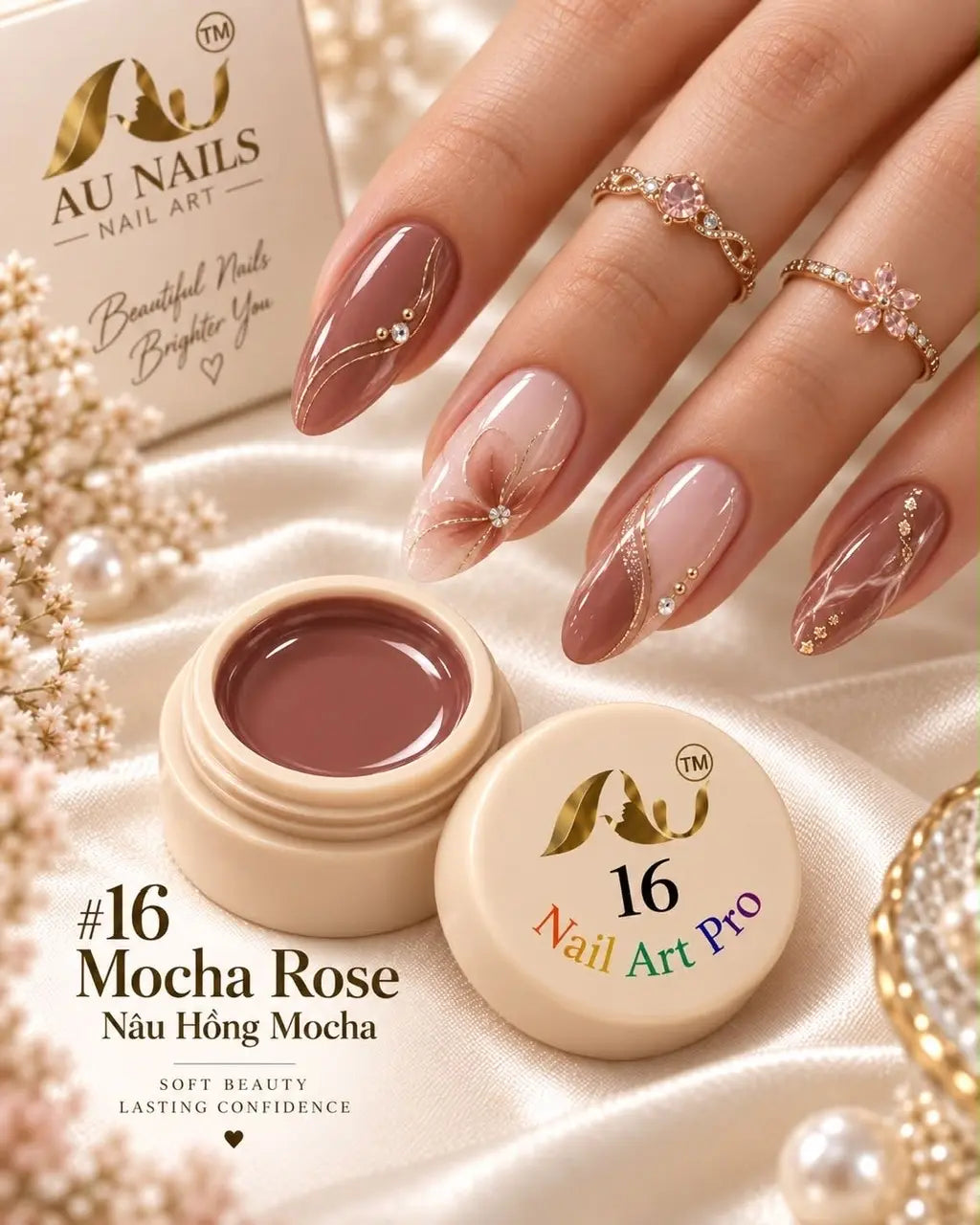 AU Nail Art Pro Professional Design Gel – 