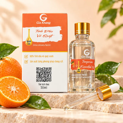 TINH DẦU SẢ CHANH GIA KHANG - Lemongrass Essential Oil 50ml