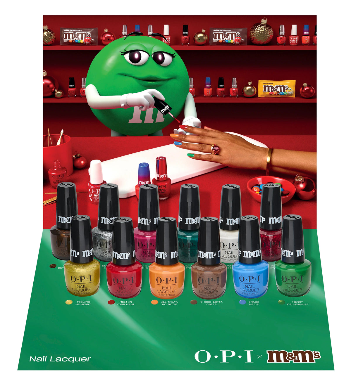 OPI Holiday 2026 OPI x M&amp;M&