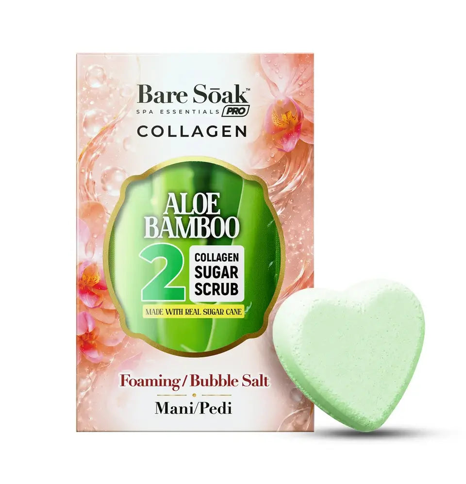4 Steps • Collagen Heart Pedi Bomb ( 50 kits per case)