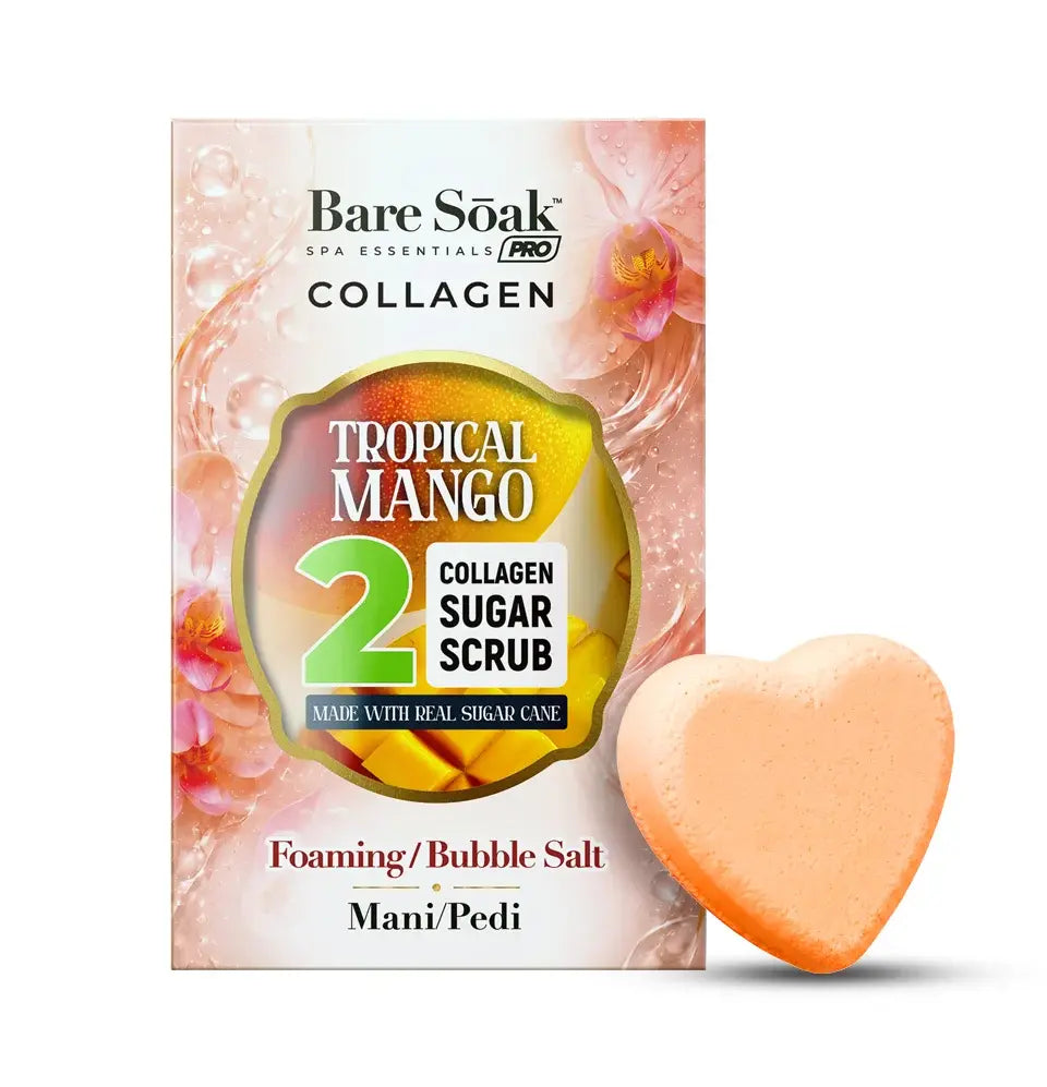 4 Steps • Collagen Heart Pedi Bomb ( 50 kits per case)