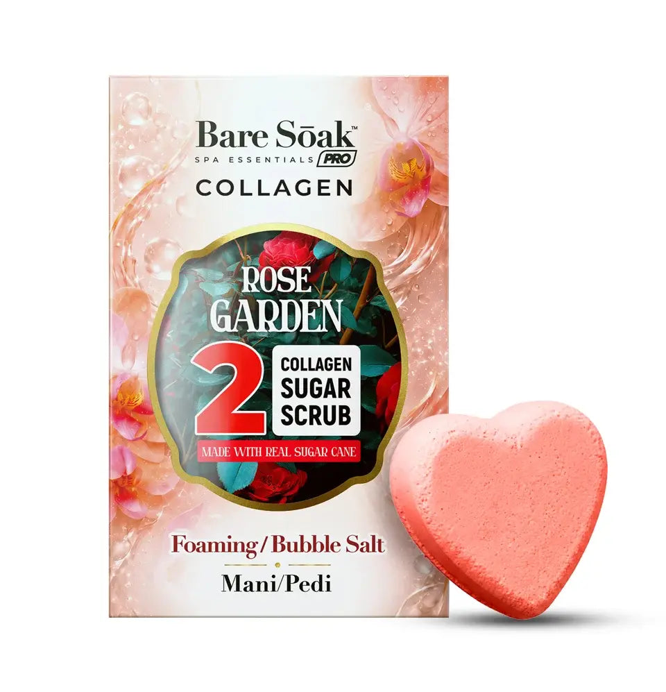 4 Steps • Collagen Heart Pedi Bomb ( 50 kits per case)