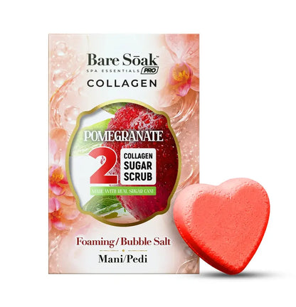 4 Steps • Collagen Heart Pedi Bomb ( 50 kits per case)