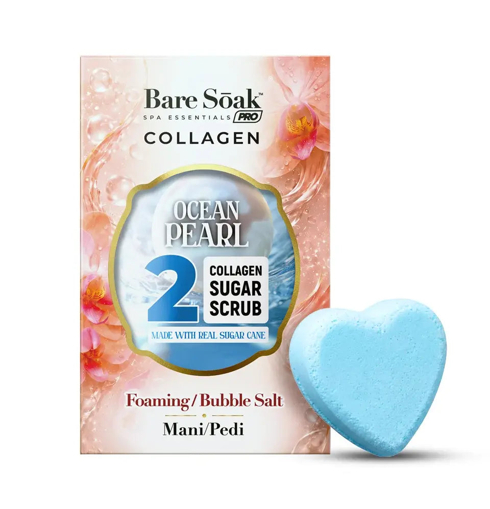 4 Steps • Collagen Heart Pedi Bomb ( 50 kits per case)