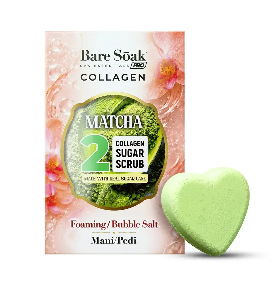 4 Steps • Collagen Heart Pedi Bomb ( 50 kits per case)