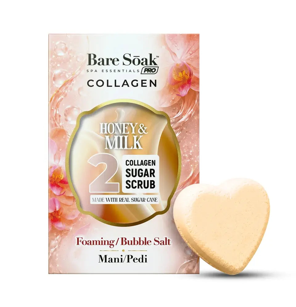 4 Steps • Collagen Heart Pedi Bomb ( 50 kits per case)