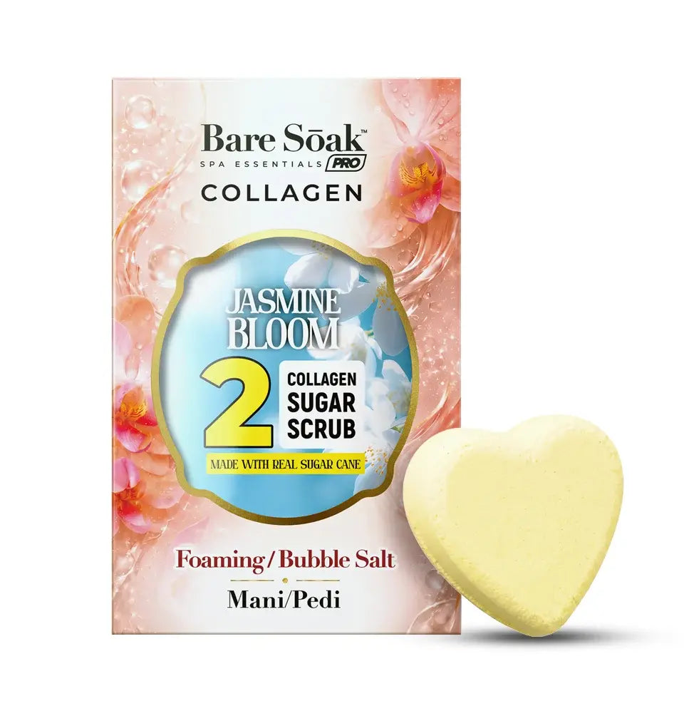 4 Steps • Collagen Heart Pedi Bomb ( 50 kits per case)