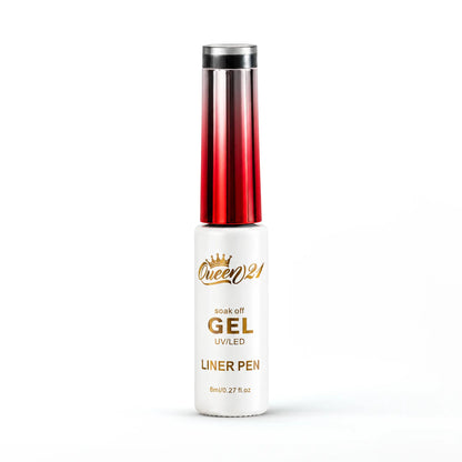 QUEEN 21 - Gel Liner Pen 03 - Black - 8ml/0.27oz