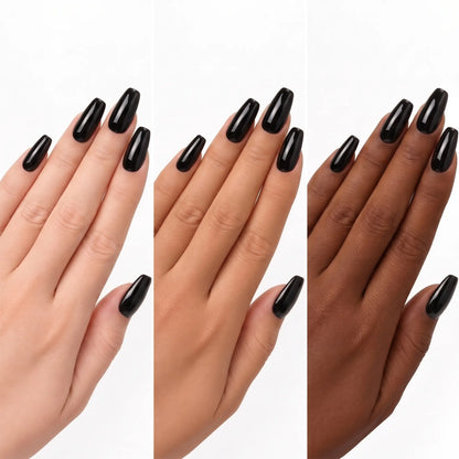 QUEEN 21 - Super Black Gel Polish 15ml/0.5oz
