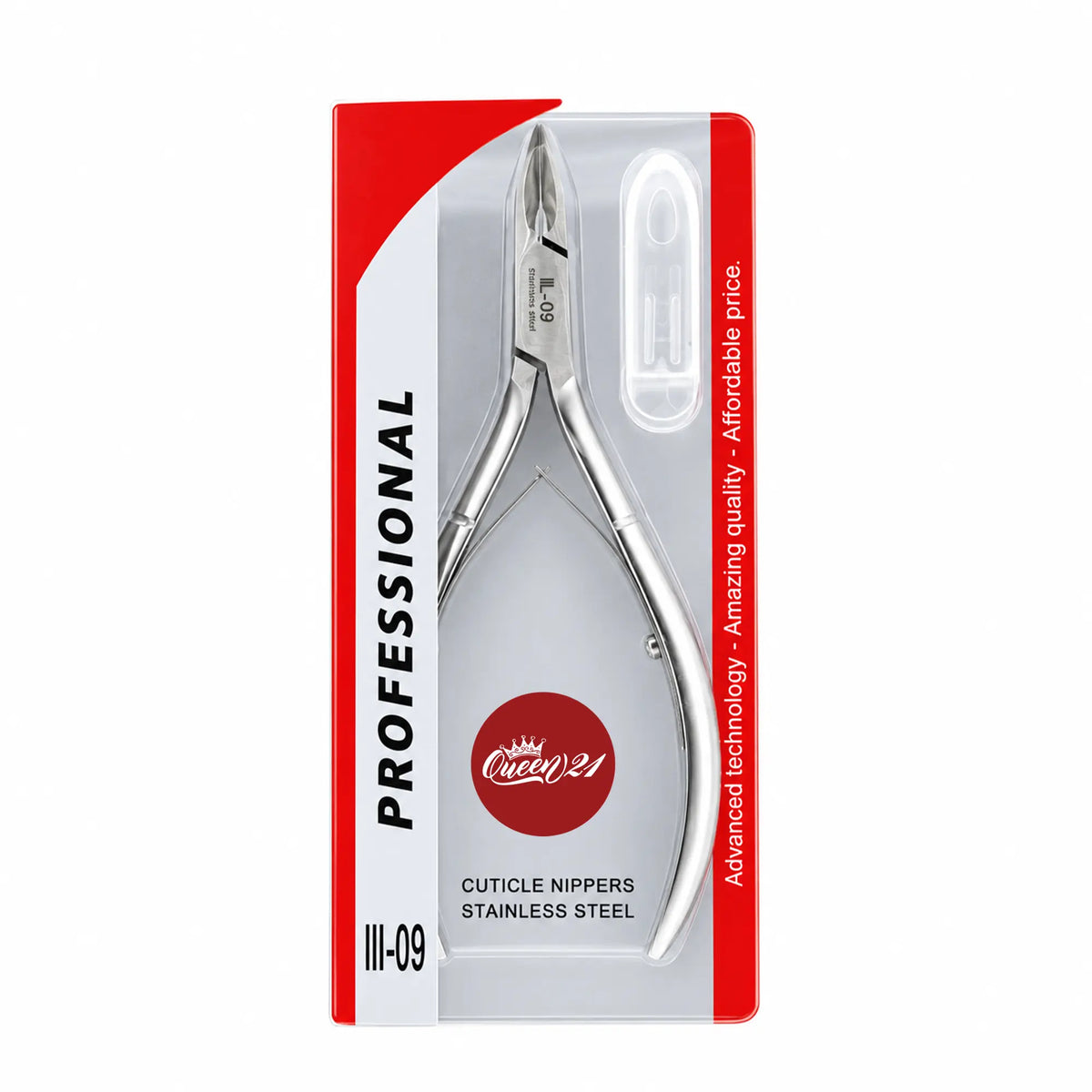 QUEEN 21 - Ingrown Nail Nipple - ILL09 (Stainless Steel)