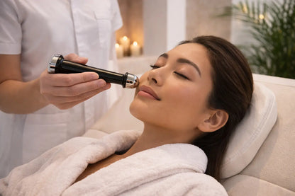 MediWaxx™ Kansa Wand | Stainless Steel Spa Massage Tool with Holder