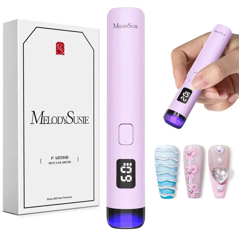 P-Art01R Rechargeable Mini LED/UV Nail Art Lamp