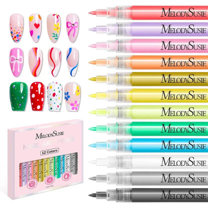 Nail Art Pens Set