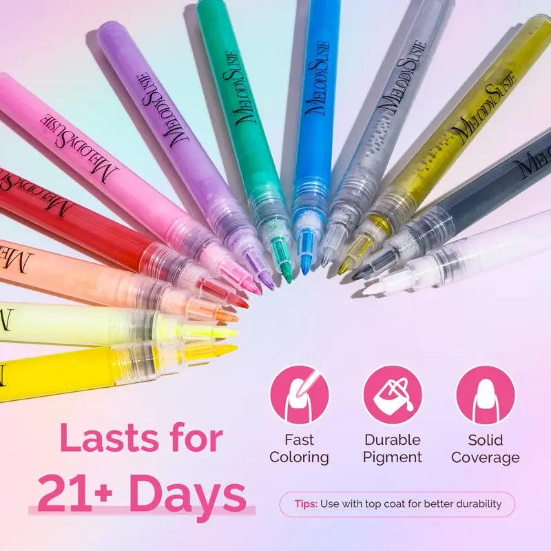 Nail Art Pens Set