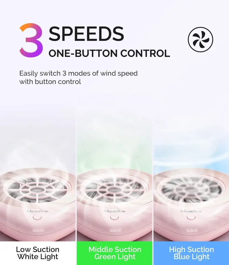 PProR Cordless &amp; Rechargeable Nail Dust Collector