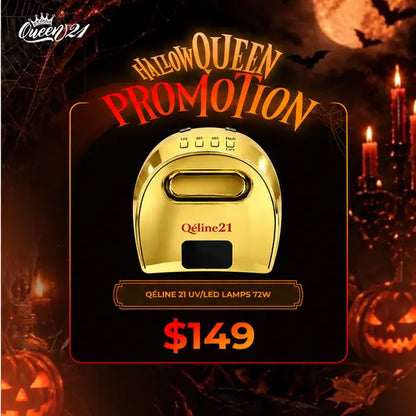 QUEEN 21 - Qéline21 UV/LED Lamp 72W - GOLD