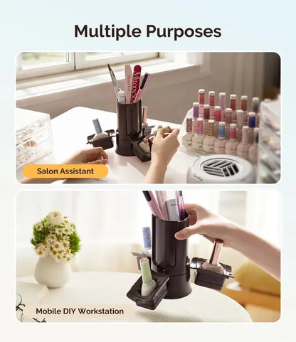 GelCarousel Rotatable Nail Art DIY Station
