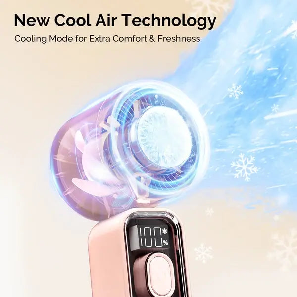 Portable &amp; Rechargeable P-ARTF13 Mini Nail Art Cooling &amp; Drying Fan