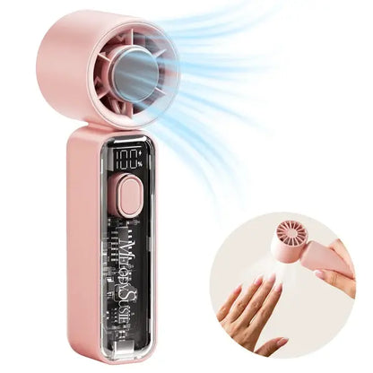 Portable &amp; Rechargeable P-ARTF13 Mini Nail Art Cooling &amp; Drying Fan