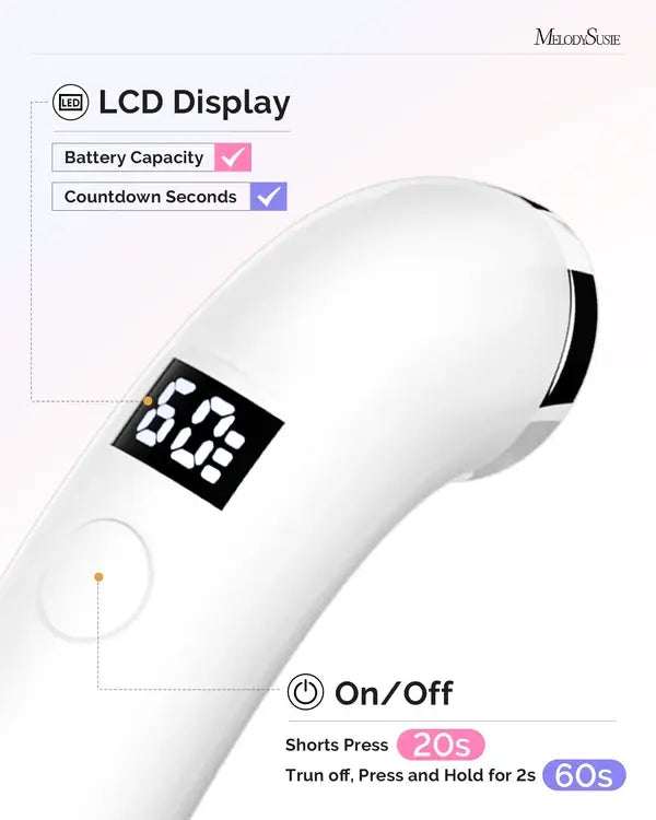P-ART01A Rechargeable LED/UV Nail Lamp