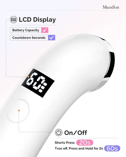 P-ART01A Rechargeable LED/UV Nail Lamp