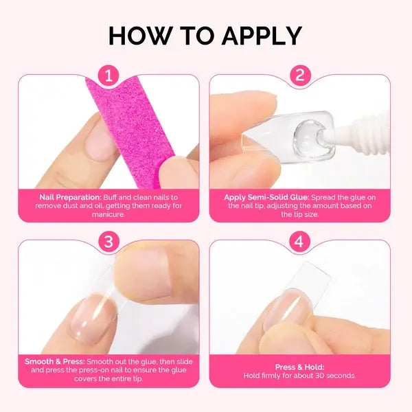Semi Solid Nail Glue
