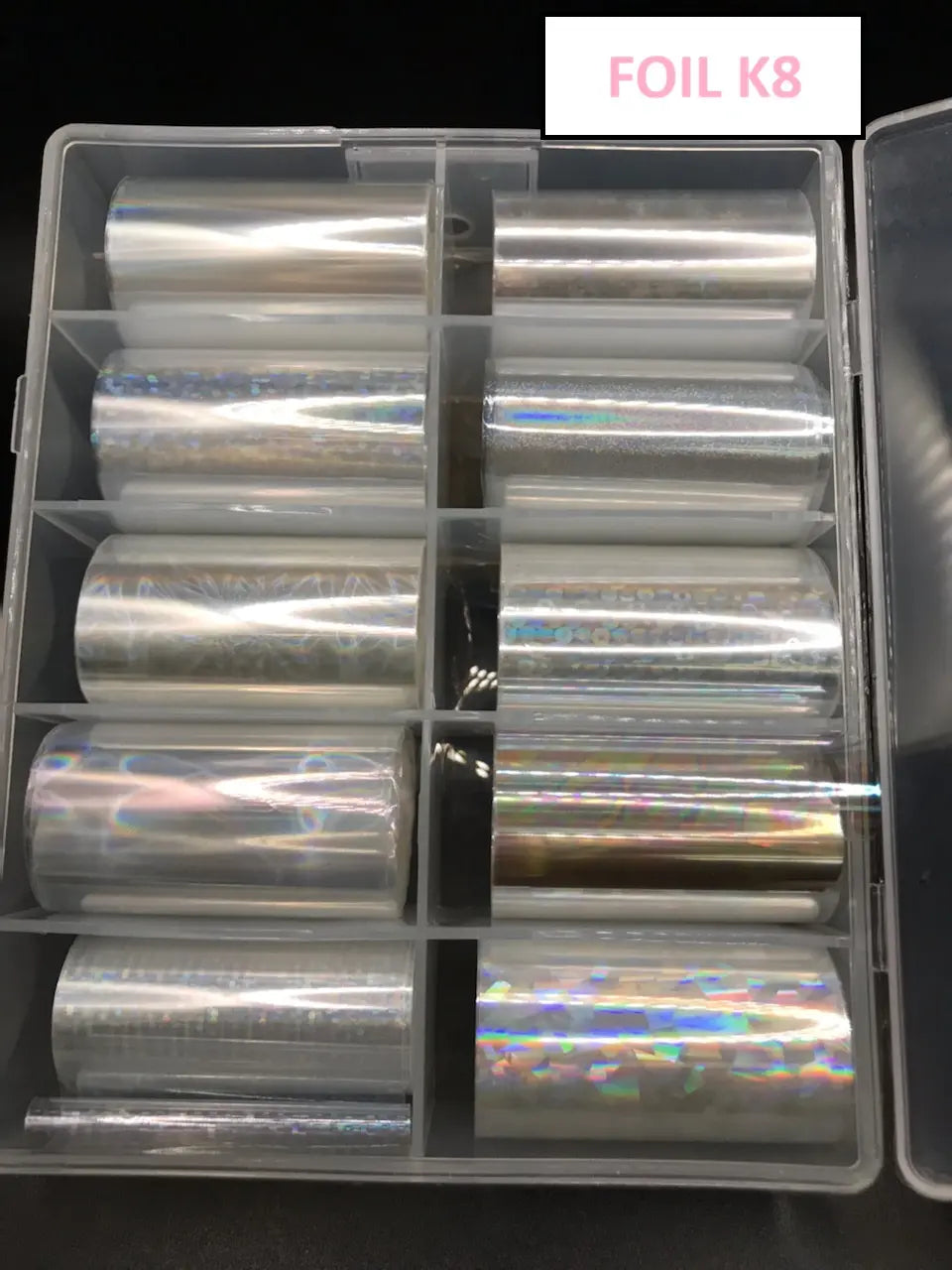 Transfer Foil Korean Style Design Box of 10 rolls (Many Styles Pick by choice)