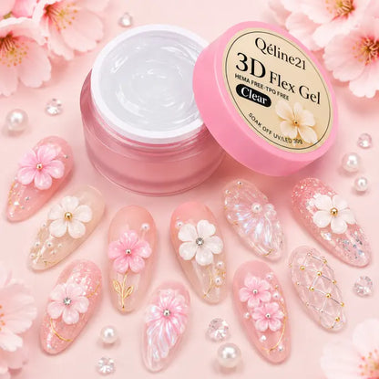 QUEEN 21 - Qeline21 3D Flex Gel - Clear - 30gram