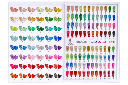 ROYAL NAIL ART - Glass Cat Eye Collection - 48 Colors