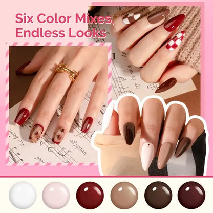 Plant-Based HEMA-Free &amp; HPMA-Free &amp; TPO-Free Gel Nail Polish Set