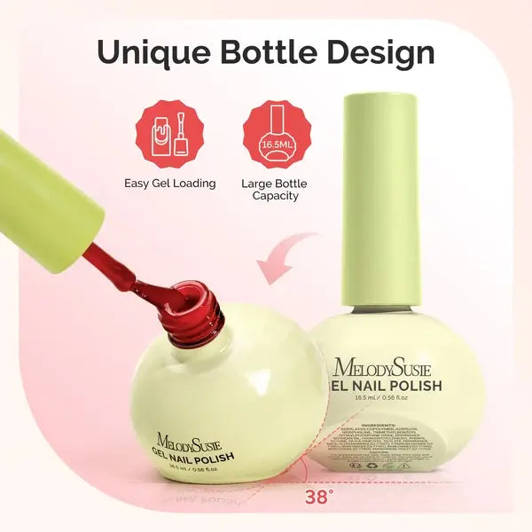 Plant-Based HEMA-Free &amp; HPMA-Free &amp; TPO-Free Gel Nail Polish Set