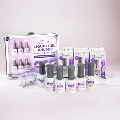Liquid Gel Builder in a Bottle 6pc Kit