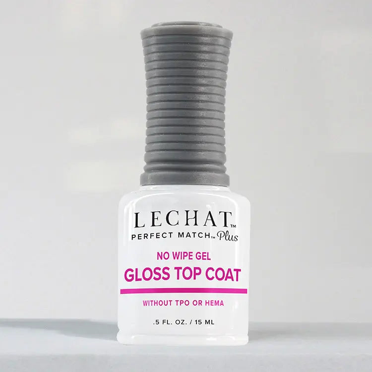 PM PLUS No Wipe Gel Gloss Top Coat