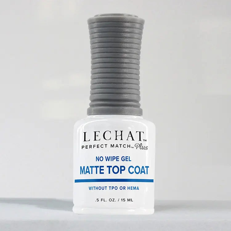 PM PLUS No Wipe Gel Matte Top Coat