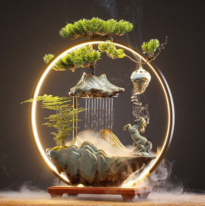 Harmony LED Waterfall Incense Fountain