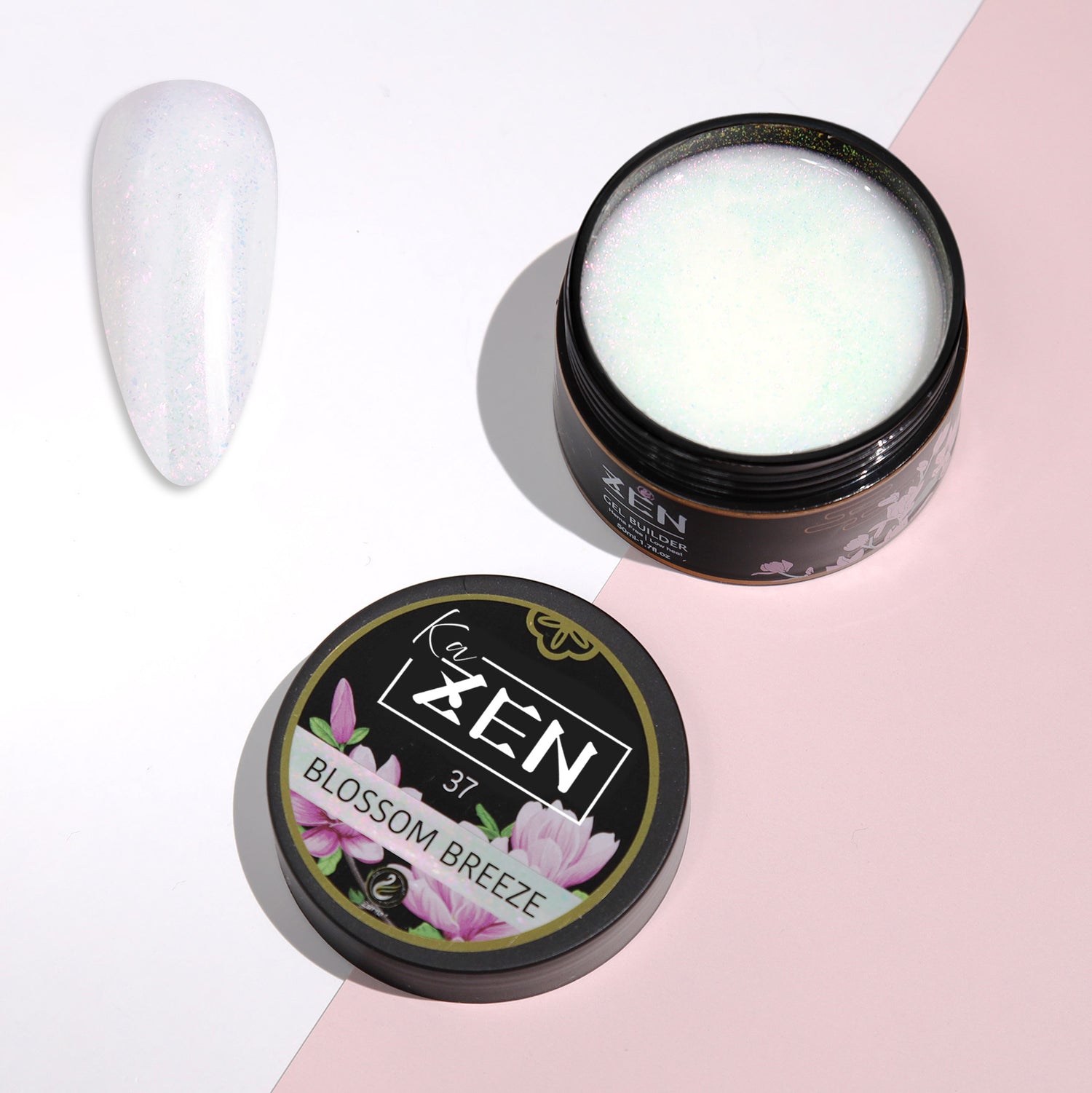 KaZEN | Builder Gel Sakura Glimmer Collection 
