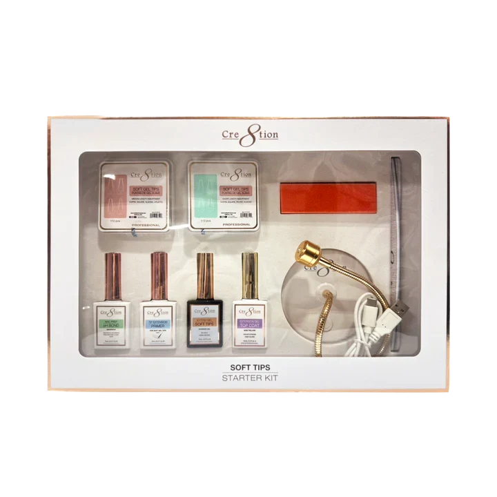 Cre8tion Gel Tip Extension - Starter Kit