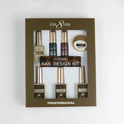 Cre8tion Leopard Kit - Nail Design - SKU 38082