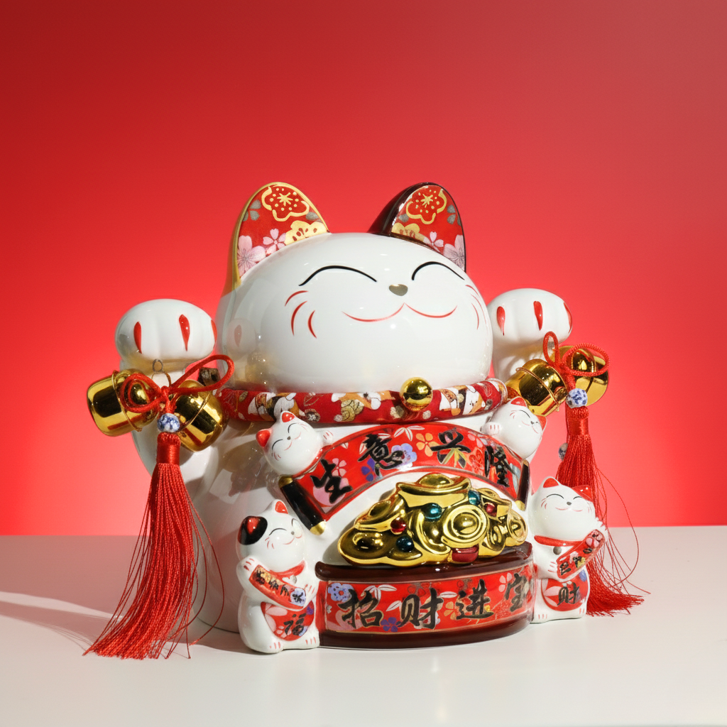 Ceramic Lucky Cat