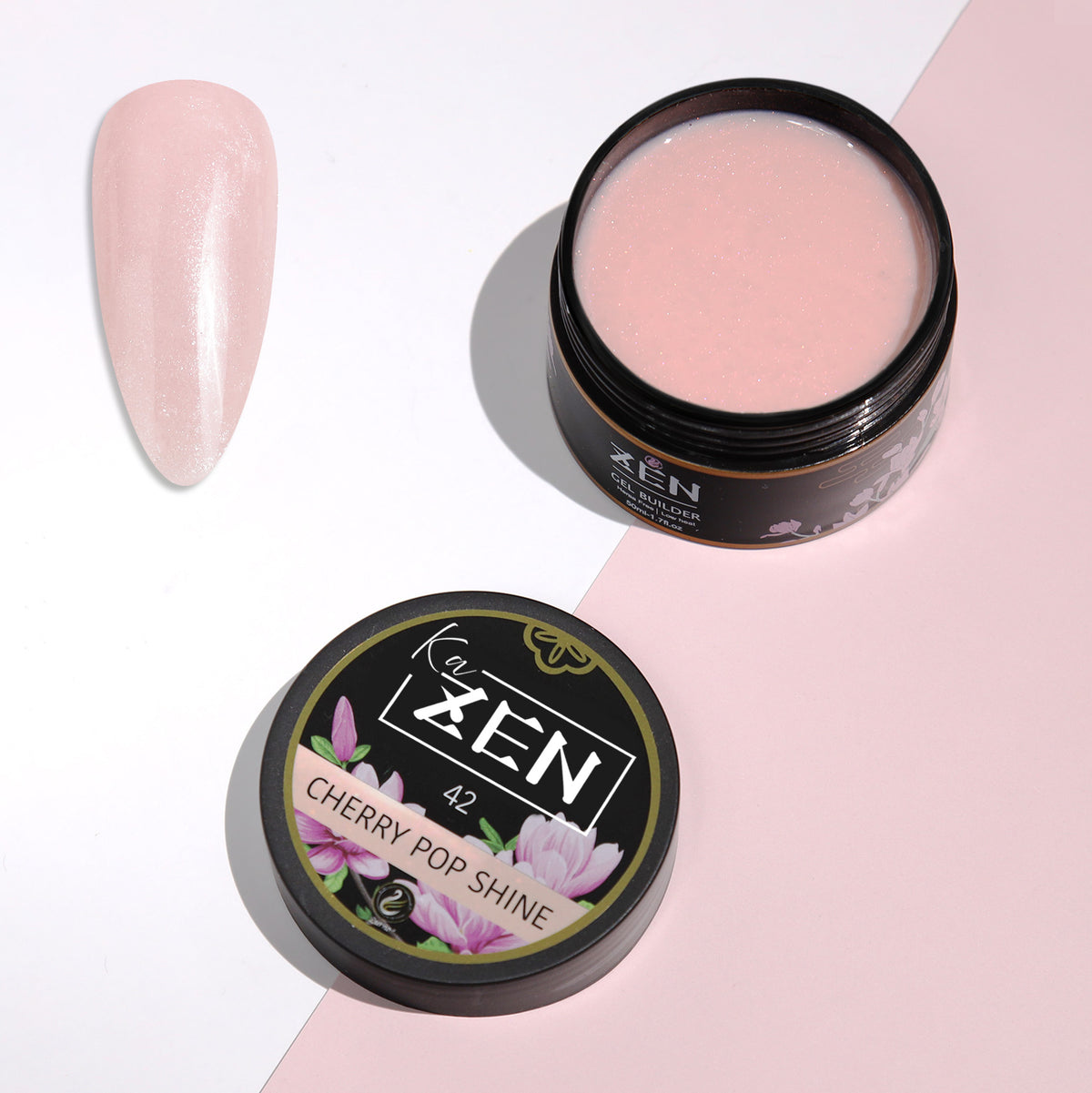 KaZEN | Builder Gel Sakura Glimmer Collection 