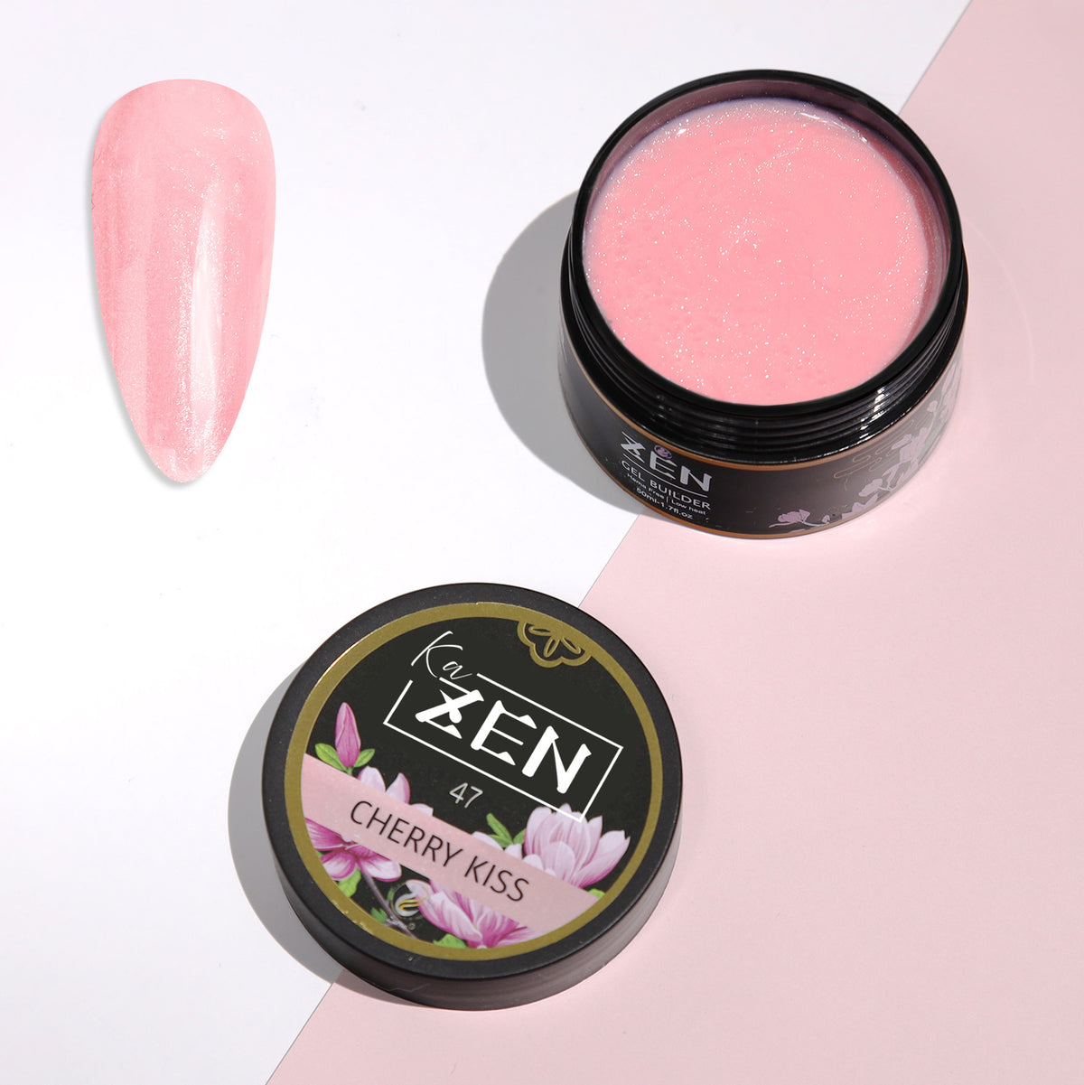 KaZEN | Builder Gel Sakura Glimmer Collection 