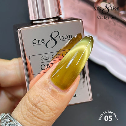 Cre8tion Back To The Moon Cat Eye Gel Kit – 12 Colors, 0.5 fl oz (15 mL) Each